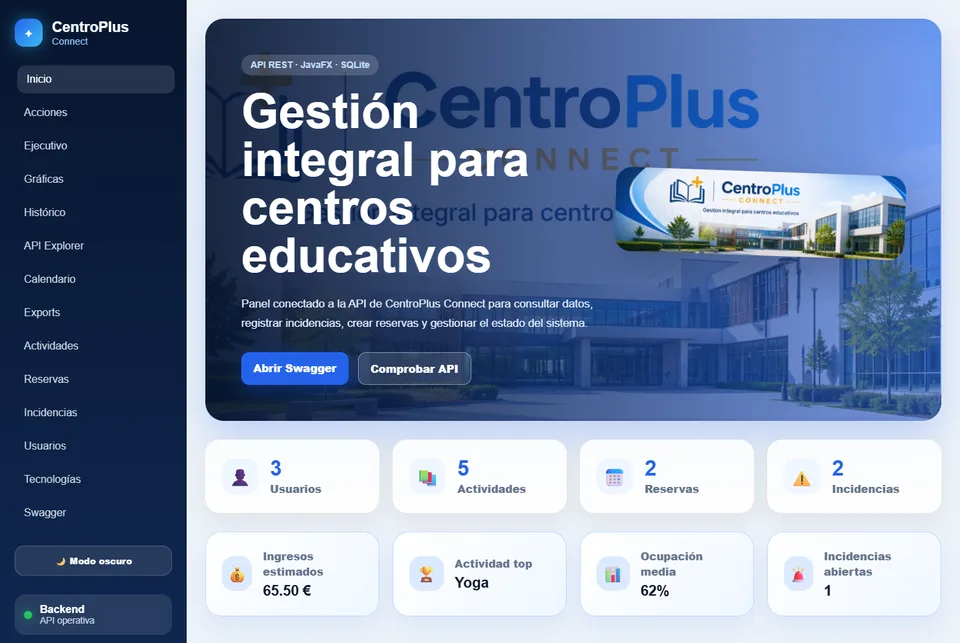 CentroPlus Connect